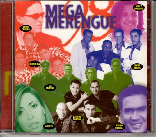 Mega Merengue 98 - CD Audio