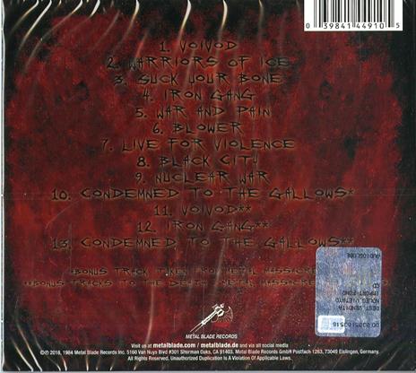 War and Pain (Digipack) - CD Audio di Voivod - 2