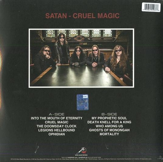 Cruel Magic (Coloured Vinyl) - Vinile LP di Satan - 2