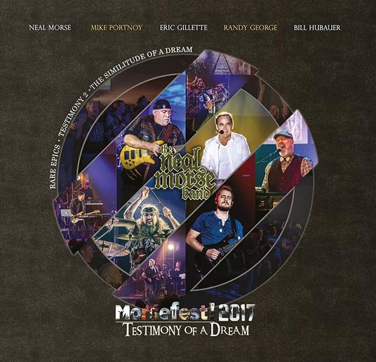 Morsefest 2017. Testimony of a Dream (Deluxe Artbook Set) - CD Audio + DVD + Blu-ray di Neal Morse