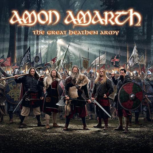 The Great Heathen Army - Blood Red Marble - Vinile LP di Amon Amarth