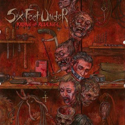 Killing For Revenge (Blood Marbled Edition) - Vinile LP di Six Feet Under