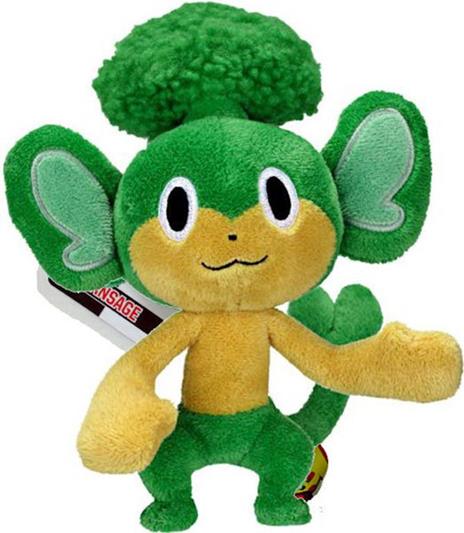 Jakks Pacific Pokemon Black & White Pansage Plush Doll Figure 13 Cm New Nuovo - 2