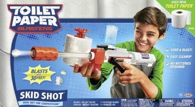 Toilet Paper Blasters Pistola Spara Carta Igienica - 4