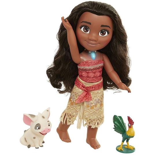 Bambola Principesse Disney Vaiana Cantante 35 Cm Con Animali  61777 - 2