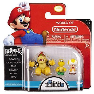 Mario Figures Micro 3 Personaggi Serie 1 (Bowser,Koopa,Toad) - 4