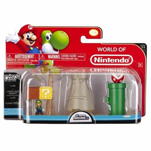 Nintendo Micro Land Serie 1 Deserto Torta + Luigi - 3