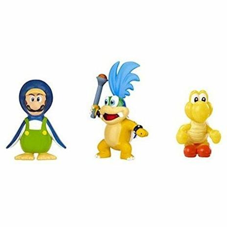 Mario Figures Micro 3 Personaggi Serie 2 (Koopa,Luigi,Troopa)