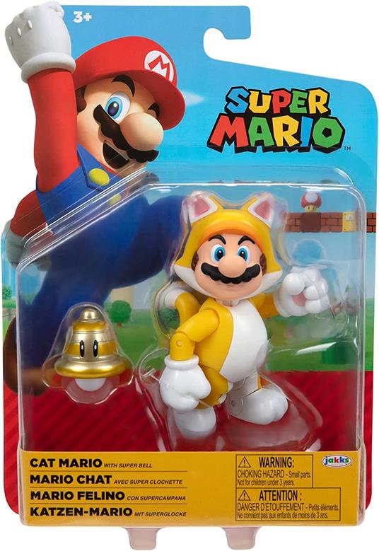 Nintendo Set 3 Personaggi Super Mario 10 cm JAKKS PACIFIC