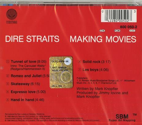 Making Movies - CD Audio di Dire Straits - 2