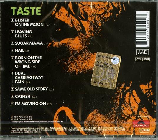 Taste - CD Audio di Taste - 2