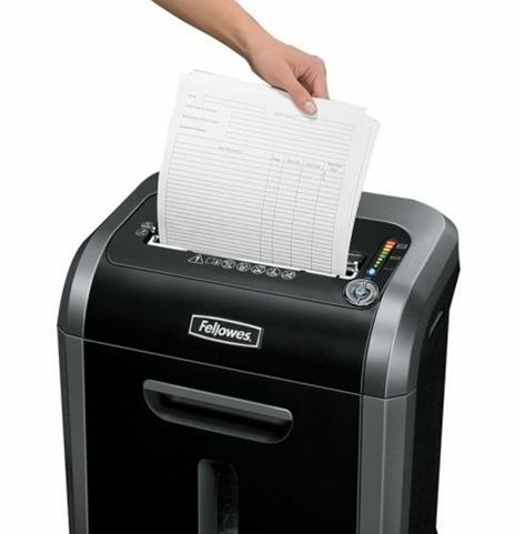 Fellowes 79Ci distruggi documenti Triturazione incrociata 23 cm Nero - 3