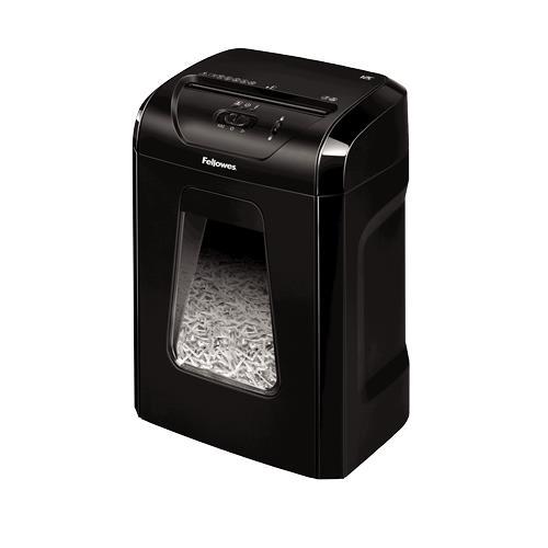 Fellowes Powershred 12C distruggi documenti Taglio a striscia 22,5 cm Nero