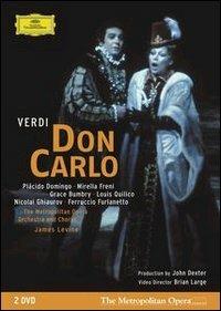 Giuseppe Verdi. Don Carlo (2 DVD) - DVD di Placido Domingo,Mirella Freni,Grace Bumbry,Giuseppe Verdi