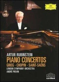 Artur Rubinstein. Concerti per pianoforte (DVD) - DVD di Edvard Grieg,Arthur Rubinstein,London Symphony Orchestra