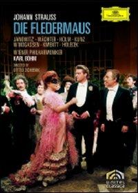 Johann Strauss. Il pipistrello. Die Fledermaus (DVD) - DVD di Johann Strauss,Gundula Janowitz