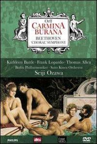 Carl Orff. Carmina Burana - Beethoven. Symphony No. 9 (DVD) - DVD di Carl Orff,Seiji Ozawa,Berliner Philharmoniker,Orchestra del Teatro Regio di Torino,Kathleen Battle,Thomas Allen,Frank Lopardo