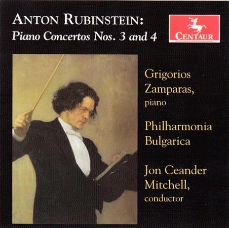 Piano Concerto No. 3 In G Major Op. 45/Piano Conce - CD Audio di Anton Rubinstein