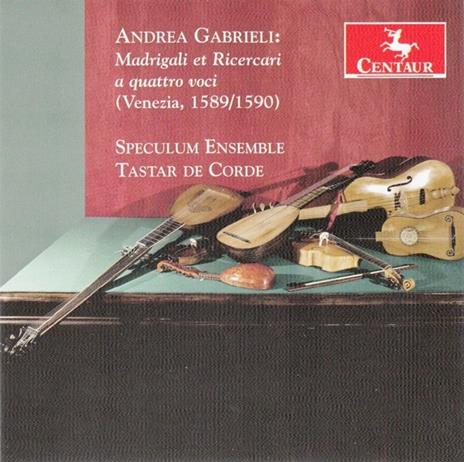 Madrigali Et Ricercari A Quattro Voci - CD Audio di Andrea Gabrieli