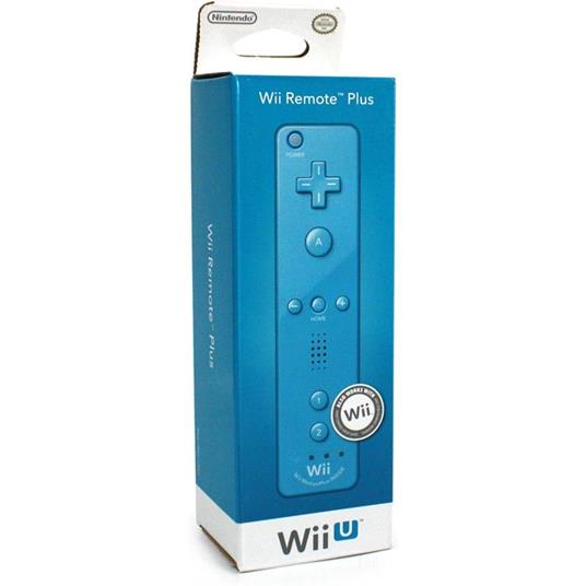 NINTENDO Wii U Telecomando Plus Blu - gioco per Console e accessori -  Nintendo - Controller e Gamepad - Videogioco | IBS