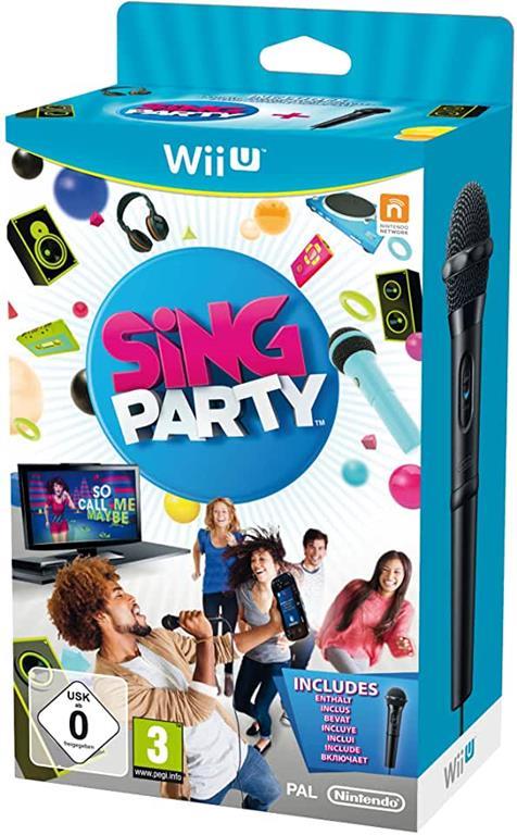 Sing Party (include microfono) - gioco per Nintendo Wii U - Nintendo -  Musicale - Videogioco | IBS