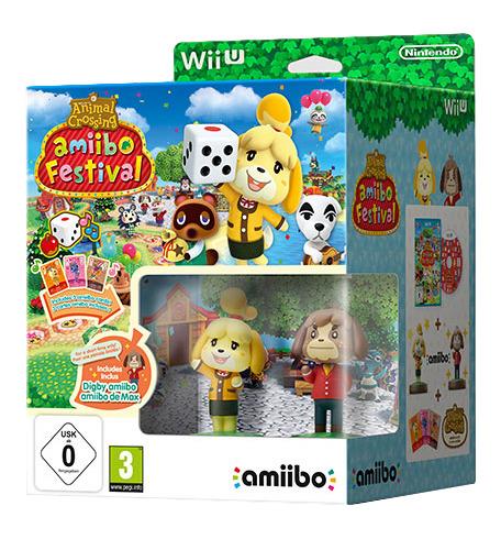 Nintendo Animal Crossing: Amiibo Festival, Wii U + Amiibo Marie & Max Standard DUT