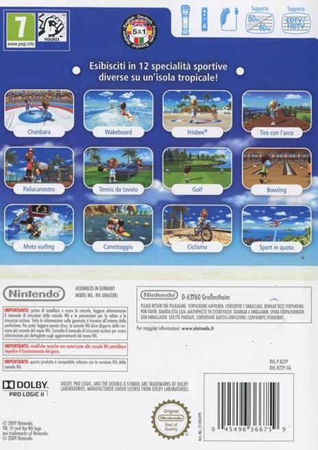 Wii Sports Resort Selects - gioco per Nintendo WII - Nintendo - Sport -  Videogioco