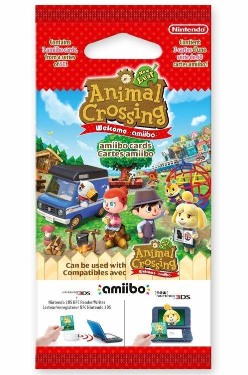 Nintendo Pack 3 Tarjetas AMiiBO Animal Crossing: New Leaf accessorio per videogioco Album e carte (kit) - 2