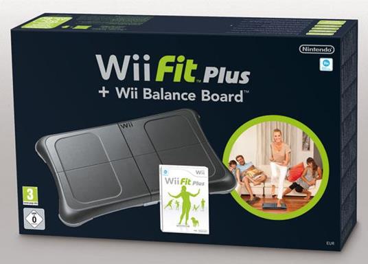 Wii Fit Plus + Balance Board Nera - gioco per Nintendo WII - Nintendo -  Fitness - Fitness Game - Videogioco | IBS