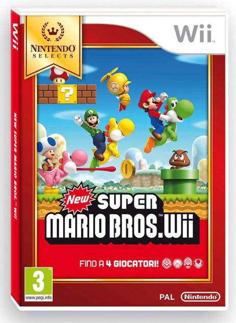 New Super Mario Bros. Selects - gioco per Nintendo WII - Nintendo -  Platform - Videogioco | IBS