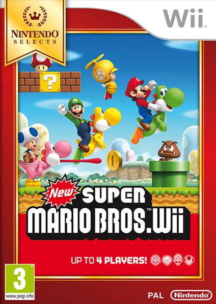 Nintendo New Super Mario Bros Select, Wii videogioco Nintendo Wii