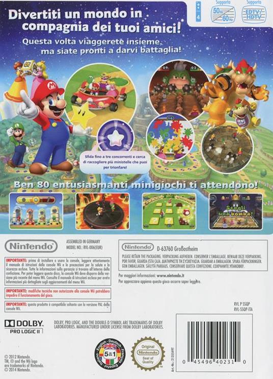 Mario Party 9 Selects - gioco per Nintendo WII - Nintendo - Action - Party  Game - Videogioco | IBS