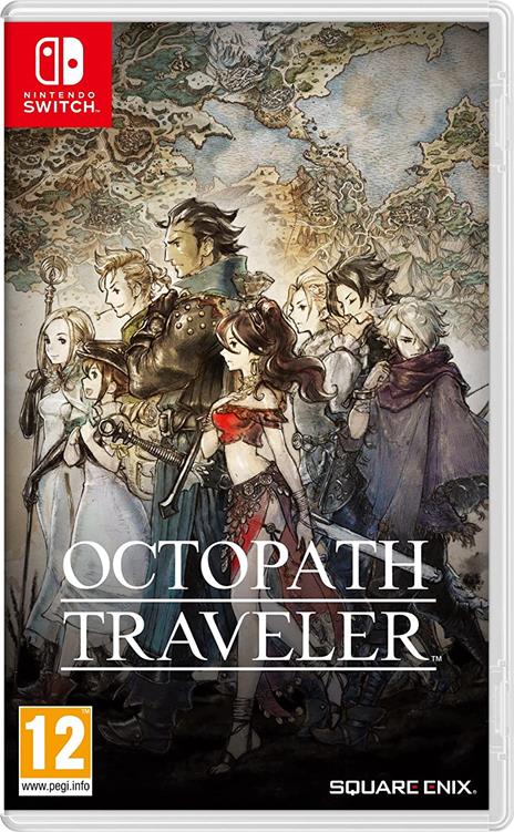 Nintendo Octopath Traveler, Nintendo Switch, T (Teen)