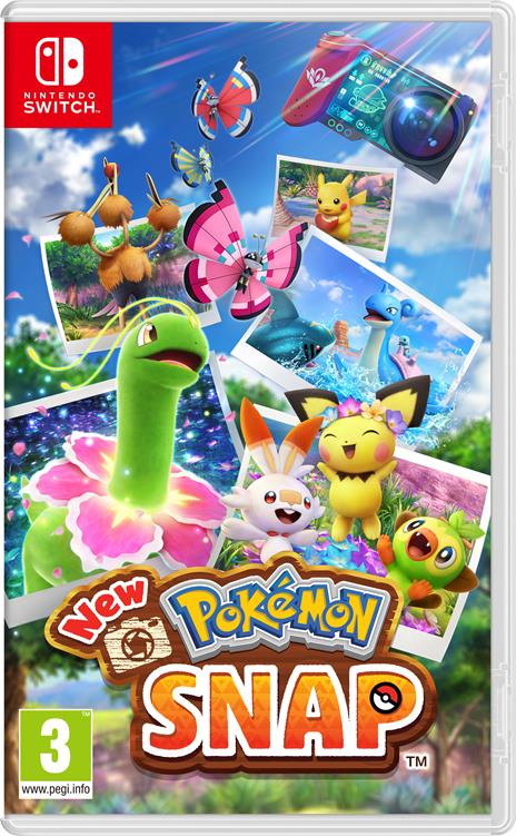 Nintendo New Pokemon Snap Standard Cinese semplificato, Cinese tradizionale, Tedesca, Inglese, ESP, Francese, ITA, Giapponese, Coreano Nintendo Switch