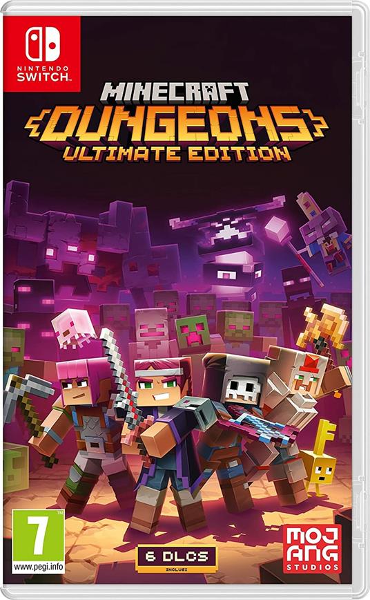 Nintendo Minecraft Dungeons Ultimate Edition Inglese, ITA Nintendo Switch -  gioco per Nintendo Switch - Nintendo - RPG - Giochi di ruolo - Videogioco |  IBS