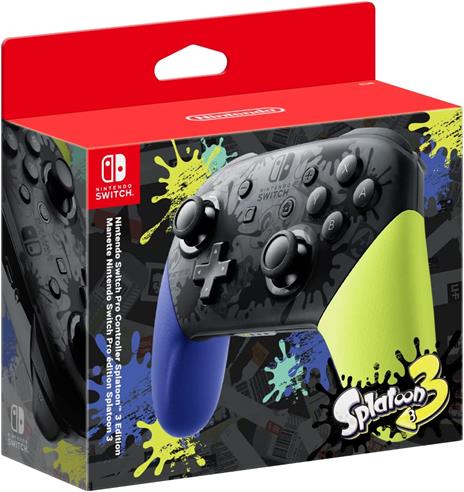 NINTENDO Switch Pro Controller Splatoon 3 Edition