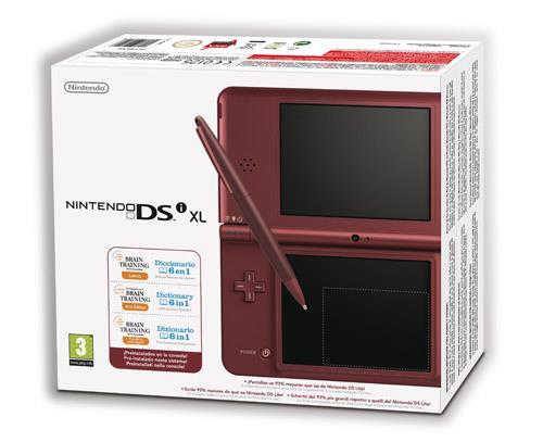Nintendo DSi XL Rosso Vinaccia