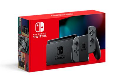 Nintendo Switch V2 2019 console da gioco portatile 15,8 cm (6.2") 32 GB Touch screen Wi-Fi Grigio