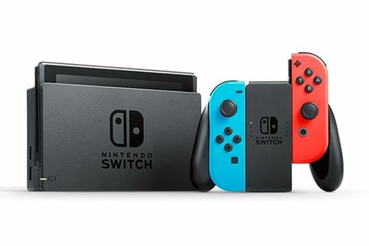 Nintendo Switch V2 2019 console da gioco portatile 15,8 cm (6.2") 32 GB  Wi-Fi Nero, Blu, Rosso - gioco per Console e accessori - Nintendo - Console  - Videogioco | IBS