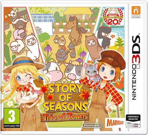 Story of Seasons. Trio of Towns - 3DS - 3
