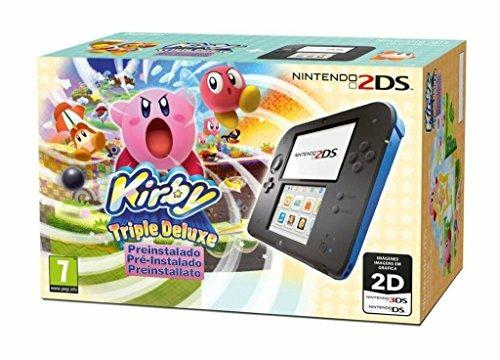 Nintendo 2DS Nero & Blu & Kirby Triple Deluxe - gioco per Nintendo 2DS -  Nintendo - Hardware - Console - Videogioco | IBS
