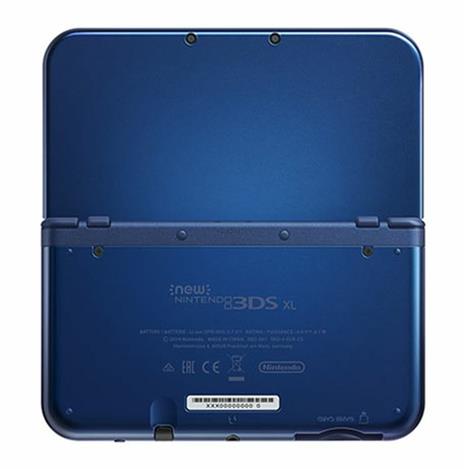 New Nintendo 3DS XL Blu Metallizzato - 5