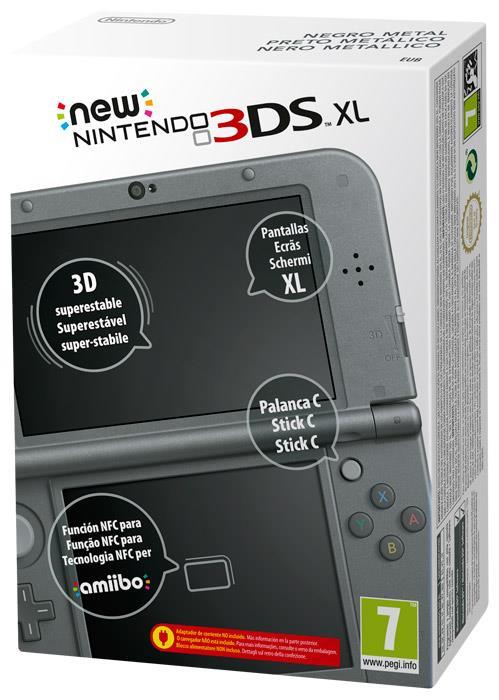 New Nintendo 3DS XL Nero Metallizzato - gioco per Nintendo 3DS - Nintendo -  Hardware - Console - Videogioco | IBS