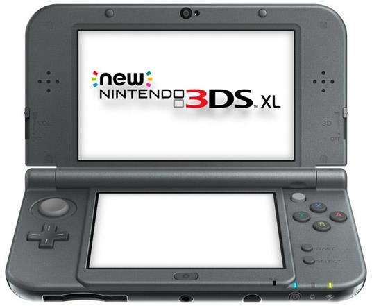 New Nintendo 3DS XL Nero Metallizzato - gioco per Nintendo 3DS - Nintendo -  Hardware - Console - Videogioco | IBS