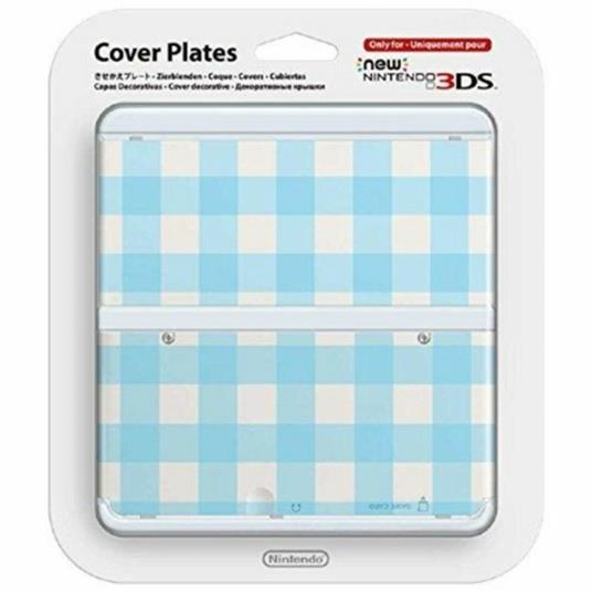 New Nintendo 3DS Cover Quadretti - gioco per Console e accessori - Nintendo  - Accessori Gaming - Videogioco | IBS
