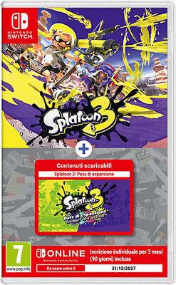 Splatoon 3 + Expansion Pass + 3 mesi NSO - SWITCH