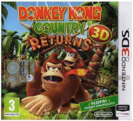 Nintendo Donkey Kong Country Returns, 3DS videogioco Nintendo 3DS Inglese