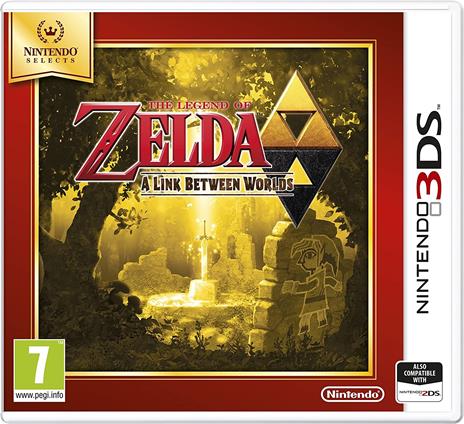 Nintendo The Legend of Zelda: A Link Between Worlds Selects Tedesca, Inglese, ESP, ITA Nintendo 3DS