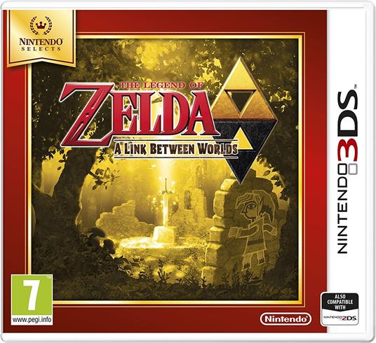 Nintendo The Legend of Zelda: A Link Between Worlds Selects Tedesca, Inglese, ESP, ITA Nintendo 3DS