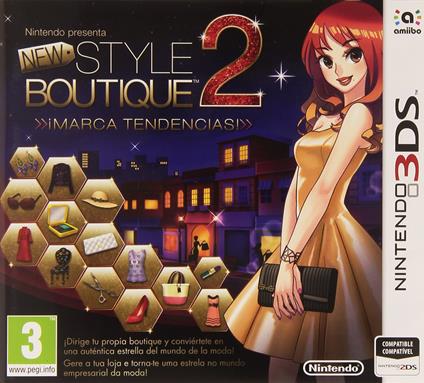 Nintendo New Style Boutique 2: Marca Tendencias, 3DS Standard Nintendo 3DS